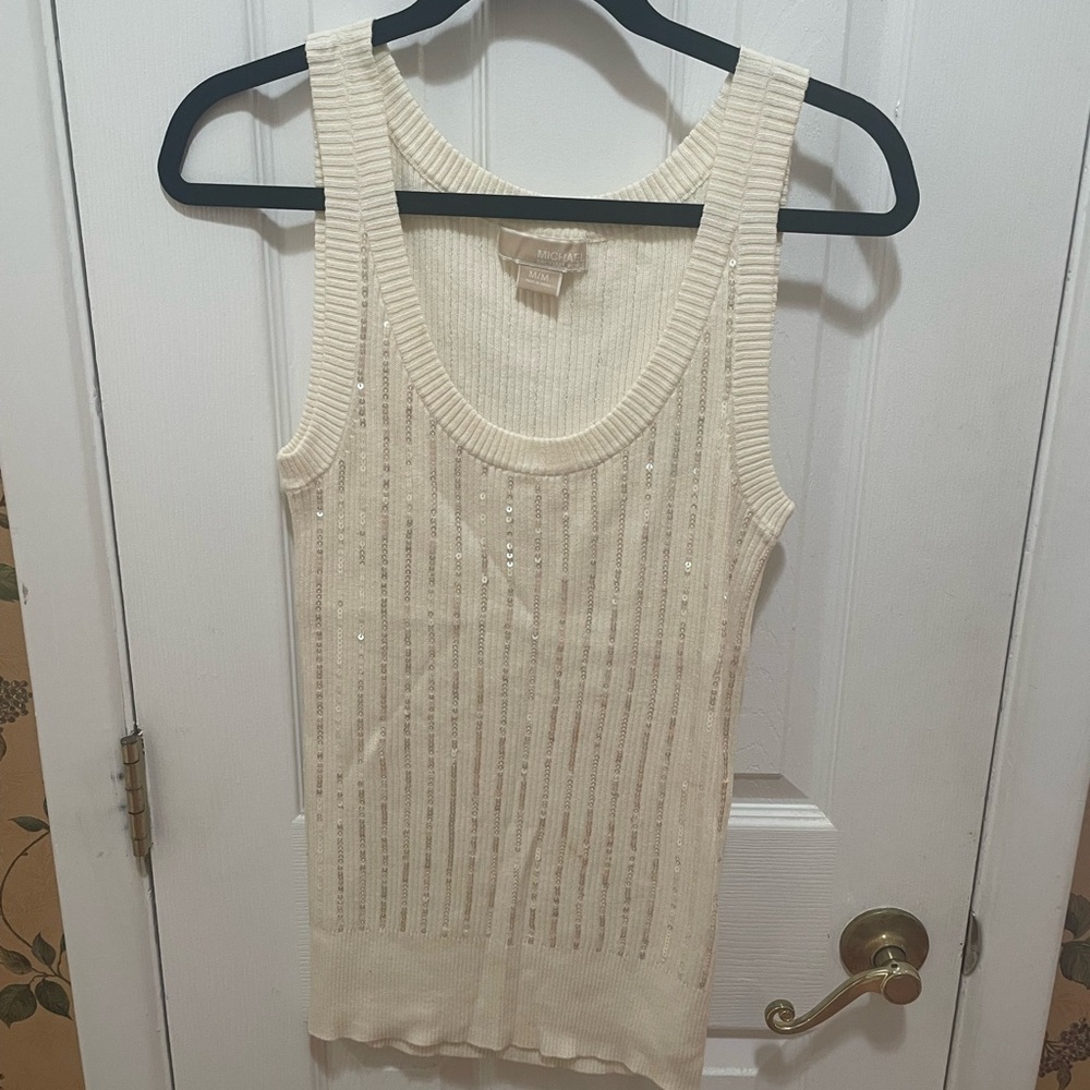 Sequin Michael Kors Tank Top